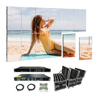 Pantalla LED P3.91 IP65 de Alquiler, Señalización Digital, Pantalla Publicitaria, Video Wall, Panel de Carteles, para Exteriores, Centros Comerciales