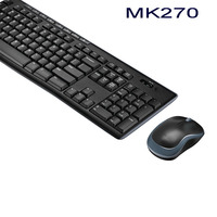Orijinal MK270 Orijinal Kablosuz Klavye Mouse Seti 2.4 GHz Kompakt Mouse 8 Multimedya Kısayol Tuşları USB Laptop Klavye Seti