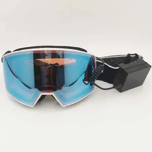 Özel pil gücü elektrikli ısıtmalı kar araci kar kayak gözlüğü