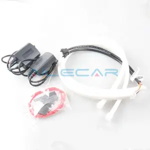 ALECAR 도매 60 cm 호박색 흰색 자동차 led 스트립 하이 퀄리티 자동차 헤드 라이트 자동 조명 시스템에 대한 DRL 스트립