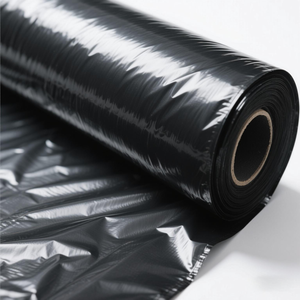 Malla de Control de Malezas, Cubierta de Suelo de Polietileno, Anti-UV, Negra y Plateada, para Jardinería y Agricultura, Procesamiento Moldeado Personalizado - Product Image 4