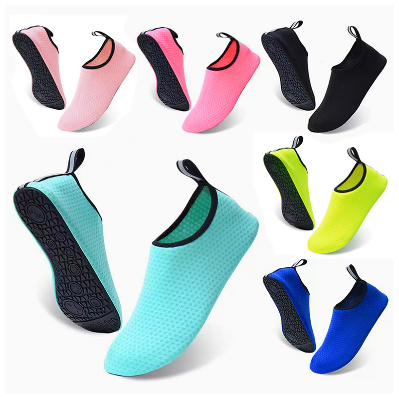 Unisex Ultra Slim Beach Swim Surf Water sport Shoes TPR Sole Anti Slip Quick Dry Diving Yoga Exercise Aqua Skin Shoes