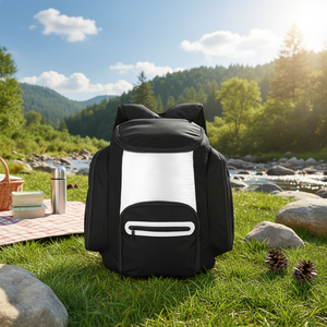 600D Frilla Corporate Picnic borse zaino frigorifero per avventure all'aria aperta - Product Image 3