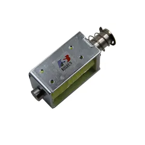 BS-1564S-98 Cửa Quay Điện 75 Độ Solenoid Lực Lớn 25Mm Điện Từ Có Bộ Điều Khiển Nhiệt Độ