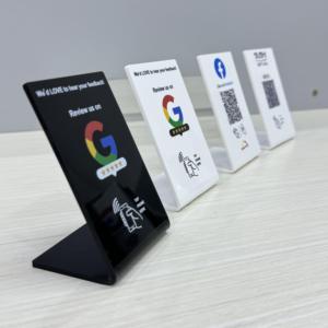 <span class=keywords><strong>Tarjeta</strong></span> de Regalo de <span class=keywords><strong>Google</strong></span> <span class=keywords><strong>Play</strong></span> Personalizada con Código QR y Chip NFC, Soporte de Exhibición con Función de Reseña de <span class=keywords><strong>Google</strong></span> - Product Image 4