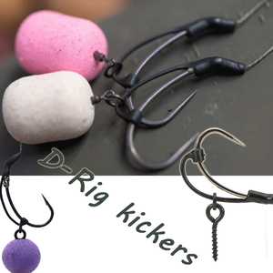 Accessoires de pêche à la <span class=keywords><strong>carpe</strong></span> Crochets en caoutchouc <span class=keywords><strong>D</strong></span> <span class=keywords><strong>Rig</strong></span> Kickers Line Aligners Sleeve - Product Image 6