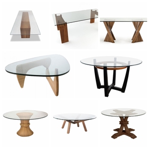 <span class=keywords><strong>Verre</strong></span> <span class=keywords><strong>trempé</strong></span> <span class=keywords><strong>rond</strong></span>/personnalisé de 8mm-incassable, personnalisable pour les tables basses et centrales - Product Image 3
