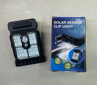Lampe solaire de jardin de haute qualité pour voiture/maison/extérieur, 100 LED, étanche, avec détecteur de mouvement, lampes solaires murales de jardin