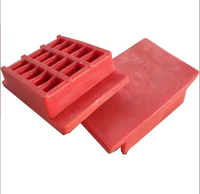 Tampons en caoutchouc anti-vibration et amortisseurs de chocs pour sols en bois de terrains de sport et gymnases de basketball, avec cale de nivellement en caoutchouc pour structure en bois