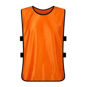 Gilet de football promotionnel unisexe 100% polyester personnalisé respirant pour l'entraînement au soccer - Product Image 5