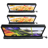 Écran LED pour toit de taxi, couleur intégrale, étanche, 64 x 32, publicité extérieure, 16 bits, 5500 nits, 960 x 320 mm, 1/8 SCAN, 600 W/m2, 5 mm