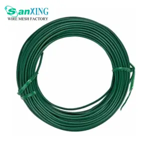 Wholesale Factory Price PVC Coated Galvanized Low Carbon Steel Wire Coil