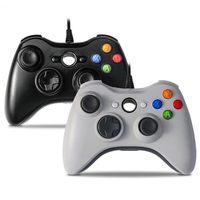 Controlador USB con Cable para Xbox 360/360 Slim, Joystick para Consola XBO X360 y PC Windows, Gran Venta