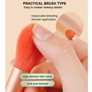 Cao Cấp Mini 8Pcs Du Lịch Trang Điểm Bàn Chải Bộ Quà Tặng Mềm Tổng Hợp Lông Mỹ Phẩm Công Cụ Eyeshadow Mặt Blush Make Up Bàn Chải Kit - Product Image 2