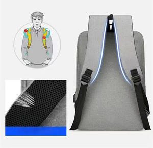 Sac à dos de voyage multifonction unisexe pour ordinateur portable avec port USB, imperméable, en polyester Oxford, capacité de 20 à 39 L, style <span class=keywords><strong>valise</strong></span> d'extérieur - Product Image 5