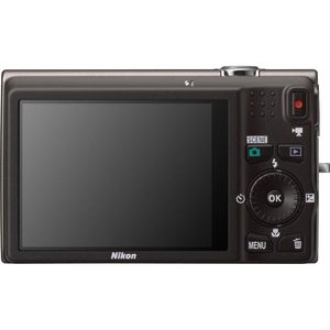 กล้องที่ใช้แล้ว COOLPIX S6200 16 กล้องดิจิตอลพร้อมเลนส์กระจก NIKKOR ED แบบออปติคอล 10 เท่า และวิดีโอ HD 720p (สีเงิน) - Product Image 5