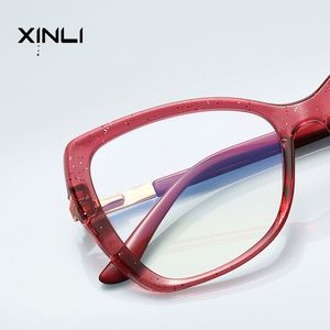 XINLI 2244 Monturas Ópticas de Moda con Aro Completo, Gafas Graduadas TR90, Color Marrón, para Todo Tipo de Rostro, Anti-Luz Azul, Uso Diario - Product Image 2