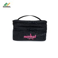 Blings paillettes Oxford fermeture éclair Portable étanche voyage cosmétique sac de rangement organisateur étui toilette sac de lavage pochette avec paillettes