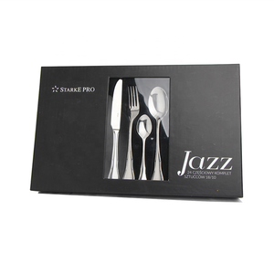 ชุดช้อนส้อม <span class=keywords><strong>Luna</strong></span> Cuchillo 24 ชิ้น รุ่น Jazz Violin Guitar ดีไซน์ทันสมัยจาก Dubarry พร้อมกล่องเก็บ - Product Image 1