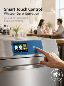 Lave-verres électrique professionnel en acier inoxydable, autonome, pour le nettoyage de verrerie dans les bars, pubs, restaurants et hôtels - Product Image 5