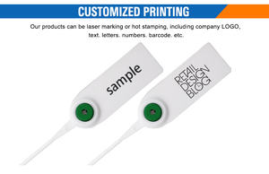 REP228 Extincteur jetable à numéro évident pour bagages LpgBox Camion <span class=keywords><strong>Remorque</strong></span> Sécurité Joint en plastique pour conteneurs - Product Image 4