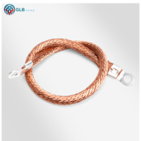 Fil de cuivre torsadé rouge/blanc, câble de terre, bornes pré-pressées, équipement de distribution d'énergie flexible pour le bâtiment et le chauffage