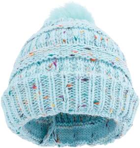 100% <span class=keywords><strong>bonnet</strong></span> à tricoter d'hiver en acrylique avec <span class=keywords><strong>pompon</strong></span> populaire Logo personnalisé accessoire de maintien au chaud pour un usage quotidien - Product Image 1