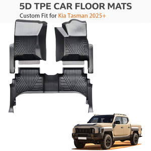 Alfombrillas de TPE para Kia Tasman LHD 2025+, Alfombrillas Personalizadas para Todo Clima, Impermeables, Resistentes, Revestimientos de Piso para Auto, OEM - Product Image 1