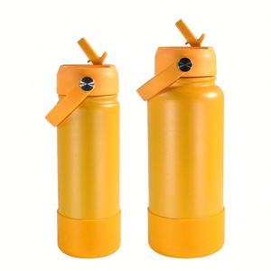 Bouteille d'eau isotherme en acier inoxydable personnalisée 18oz 32oz, double paroi sous vide, anti-fuite, à large ouverture, gobelet de voyage, logo gravé au laser - Product Image 5