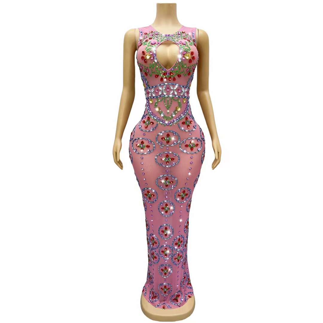 Shop High-Quality Pink Diamond Dresses for Women's Fashion Shop High-Quality Pink Diamond Dresses for Women's Fashion