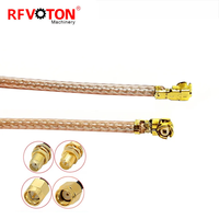 Rallonge coaxiale RF U.FL UFL GEN1 à SMA femelle cloison prise mâle prise WiFi antenne coaxial RG178 1.13 1.37 câble en queue de cochon