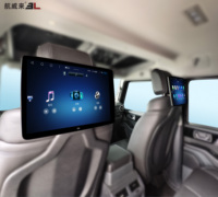 Monitor Universal de 13.3 Pulgadas con Pantalla Táctil IPS para Reposacabezas de Auto, Sistema de Entretenimiento Trasero con Android 12, Compatible con USB, TV y Estéreo