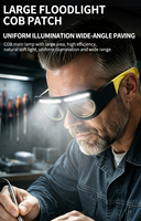 Lampe frontale 2026 à prix d'usine avec lentilles amovibles pour le travail et lampe d'inspection multifonctionnelle étanche à haute luminosité
