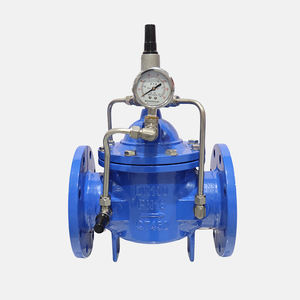 Vannes de réduction de <span class=keywords><strong>pression</strong></span> hydrauliques pilotées personnalisées DN50-DN300 200X (fer ductile) pour le débit d'<span class=keywords><strong>eau</strong></span> des cuisines commerciales - Product Image 2