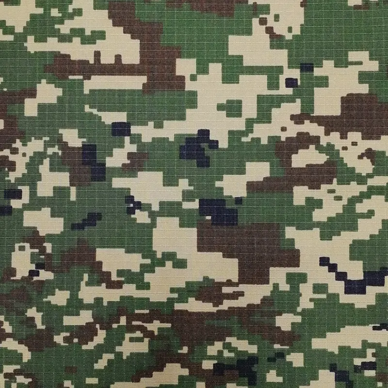 China Leverancier Tc Polyester Katoen Digitale Camouflage Uniform Geweven Stof