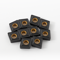 Insertos de Carburo para Torneado Directos de Fábrica, Recubiertos con CVD, Herramientas de Torno CNC de Alto Rendimiento para Torneado y Mecanizado de Metales