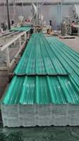 Teja de Resina de PVC Resistente al Calor, Colorida, de Cuatro Capas, para Techos de Edificios Escolares y Fábricas