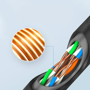<span class=keywords><strong>Cable</strong></span> LAN Cat6A de Cobre Desnudo FR/PVC UTP 23AWG 0.57mm 305m Cumple con IEC60332-1 para Uso en Interiores/Exteriores - Product Image 3