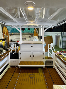 Bateau de pêche de luxe SeaKing Boss 770 Max 300HP-400HP, yacht sportif en aluminium soudé de qualité <span class=keywords><strong>marine</strong></span> de 25 pieds (7,5 m) - Product Image 4