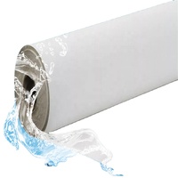 Matériel de toiture en caoutchouc PVC WENRUN résistant aux UV, épaisseur 1,5 mm, blanc moderne, bandes isolantes, membrane imperméable pour toiture