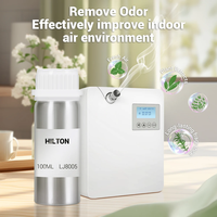 100ml minyak esensial parfum Hotel Diffuser, pemurni udara aroma tanaman murni pohon teh oranye mawar untuk rumah
