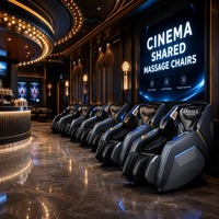 Fauteuil de massage intelligent à haute rentabilité avec système SL Track et paiement par code QR pour centres commerciaux et cinémas