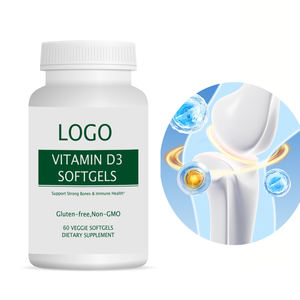 Cápsulas de Gel Suave de Calcio con Vitamina D3 OEM ODM para Mejorar la Densidad Ósea - Product Image 1