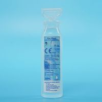 Solution saline 0,9 % 500 ml, portable, jetable, en LDPE, écologique, pour le nettoyage nasal, fabriquée en Chine, directement de l'usine OEM, pour les soins de santé