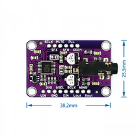 Módulo DAC Estéreo CJMCU-1334 UDA1334A I2S, Decodificador de Audio para Arduino Raspberry Pi DIY