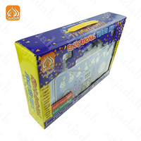Prix d'usine SA20-A Coffret cadeau musulman Lecteur d'écran LED Machine d'apprentissage du Coran avec écouteurs 6 langues Kit de prière de culte