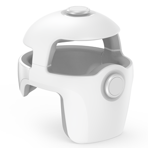 Masajeador inalámbrico recargable para el cuero cabelludo y la <span class=keywords><strong>cabeza</strong></span>, masajeador <span class=keywords><strong>de</strong></span> nuca humana con música integrada para aliviar el <span class=keywords><strong>dolor</strong></span> muscular <span class=keywords><strong>de</strong></span> la <span class=keywords><strong>cabeza</strong></span>, casco masajeador <span class=keywords><strong>de</strong></span> <span class=keywords><strong>cabeza</strong></span> - Product Image 4