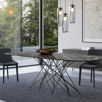 Table à manger avec 6 chaises, design moderne, meubles pour la maison, ensembles de salle à manger, vente directe d'usine