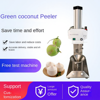 Éplucheur de noix de coco 220V, vente directe d'usine en Thaïlande, éplucheur de noix de coco verte pour l'exportation en Asie du Sud-Est, garantie d'un an