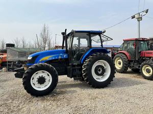 Tracteurs d'occasion en bon état reconditionnés Holland Snh1204 120HP 4x4wd Matériel agricole Machines agricoles bon marché Deux roues N Holland TT7 - Product Image 5